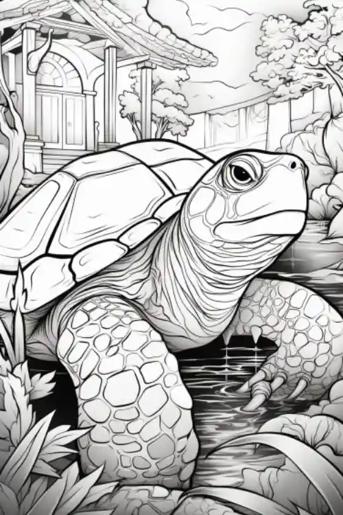 turtle-coloring-pages