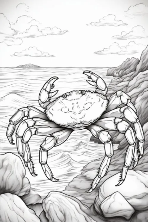 Crab-Coloring-Pages