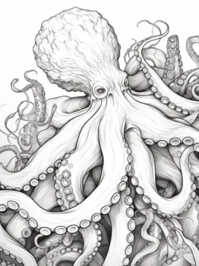 Dive into Creativity with Octopus Coloring Pages